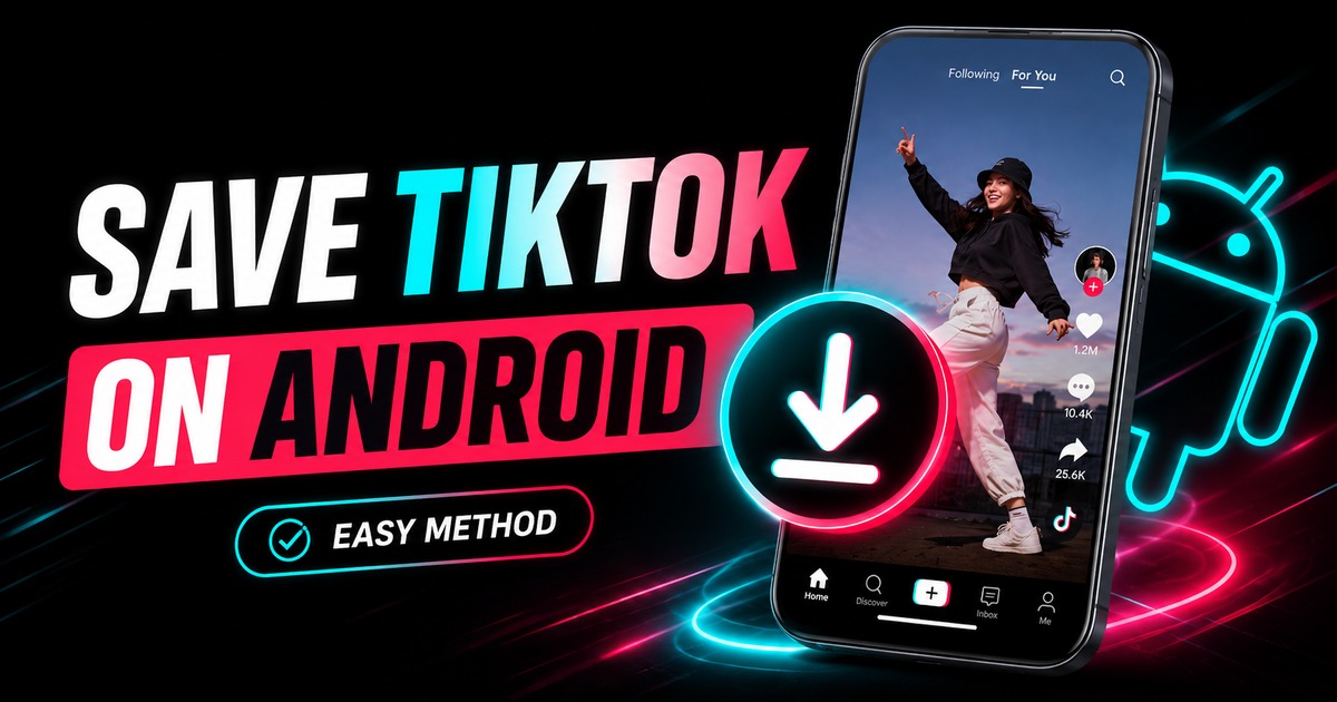 How to Save TikTok Videos on Android: Browser, Downloads Folder, and Gallery