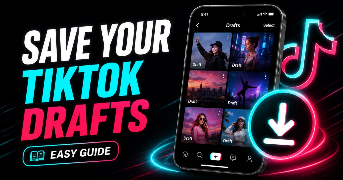 How to Back Up Your Own TikTok Videos and Drafts Safely