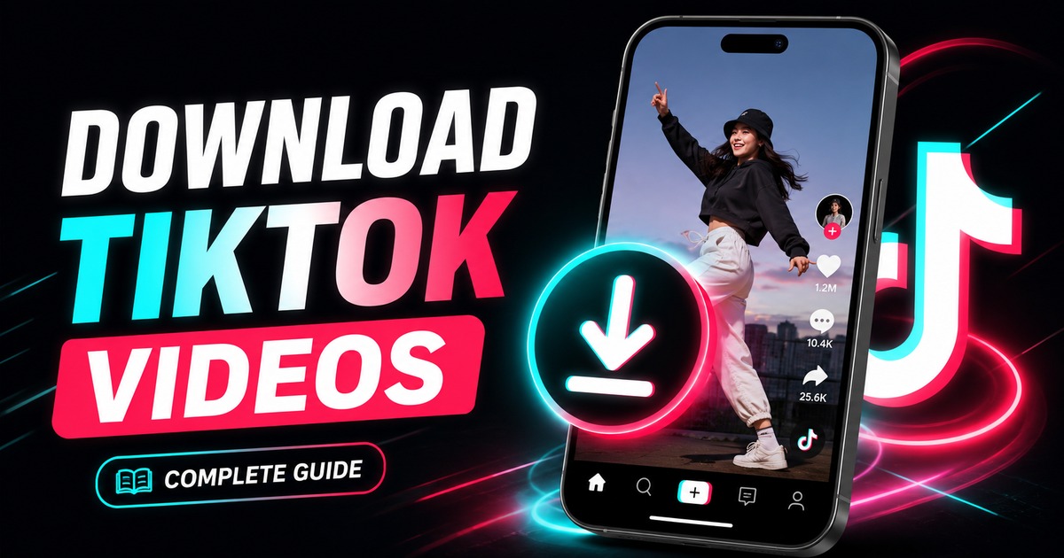 TikTok Download Guide: Links, Quality, Watermarks, and File Options